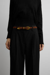 MILA SUEDE WESTERN BELT