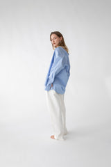 STRIPED COTTON POPLIN SHIRT