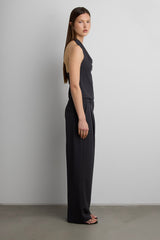 HALTER COWL NECK TOP
