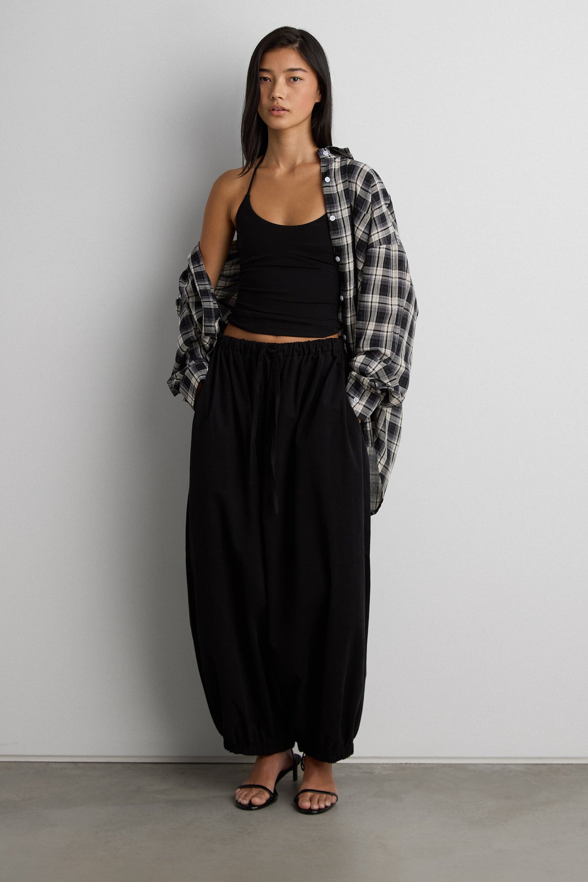 RELAXED VINTAGE PLAID SHIRT