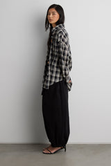 RELAXED VINTAGE PLAID SHIRT