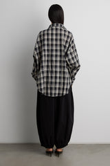 RELAXED VINTAGE PLAID SHIRT