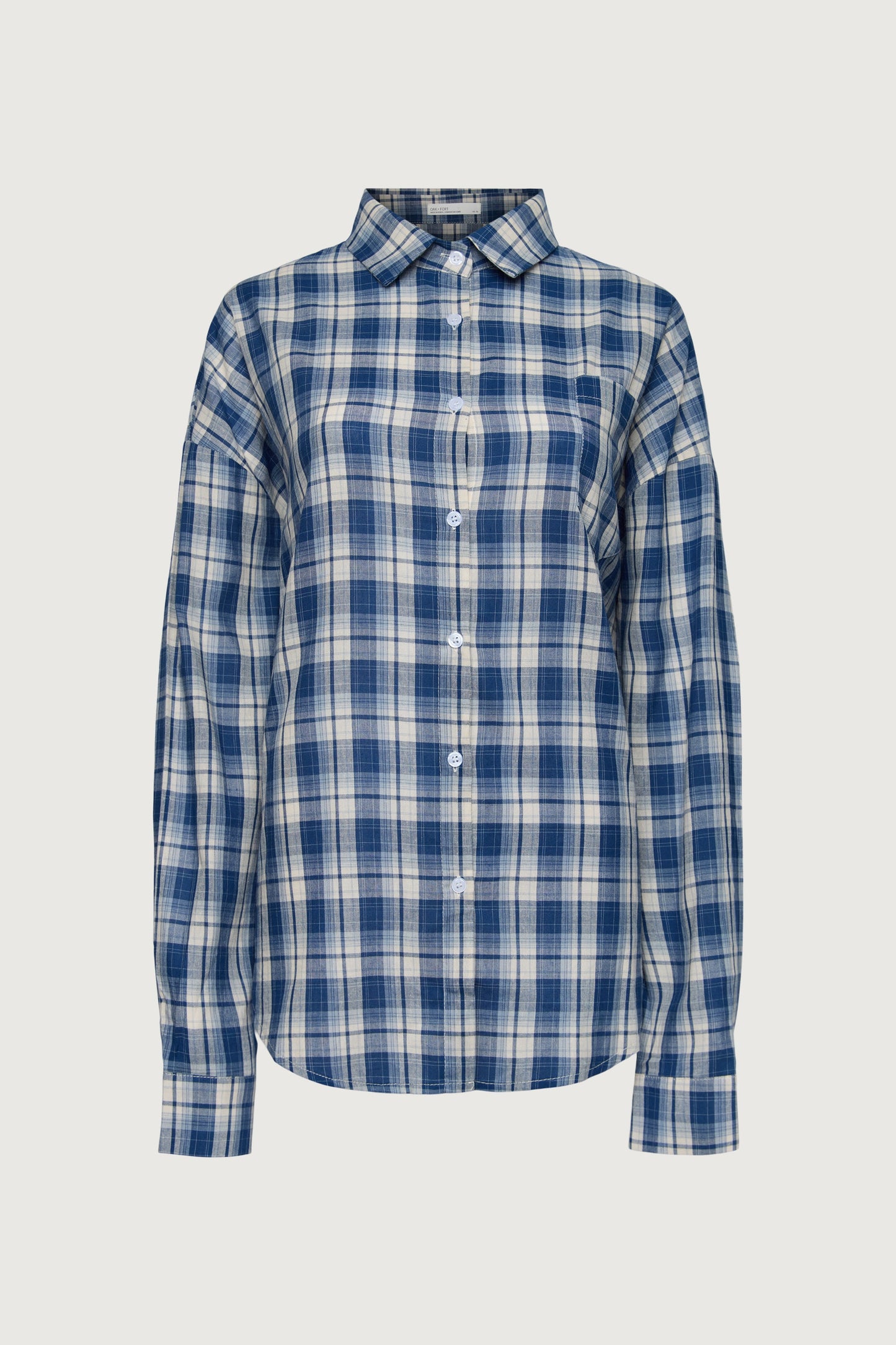 RELAXED VINTAGE PLAID SHIRT