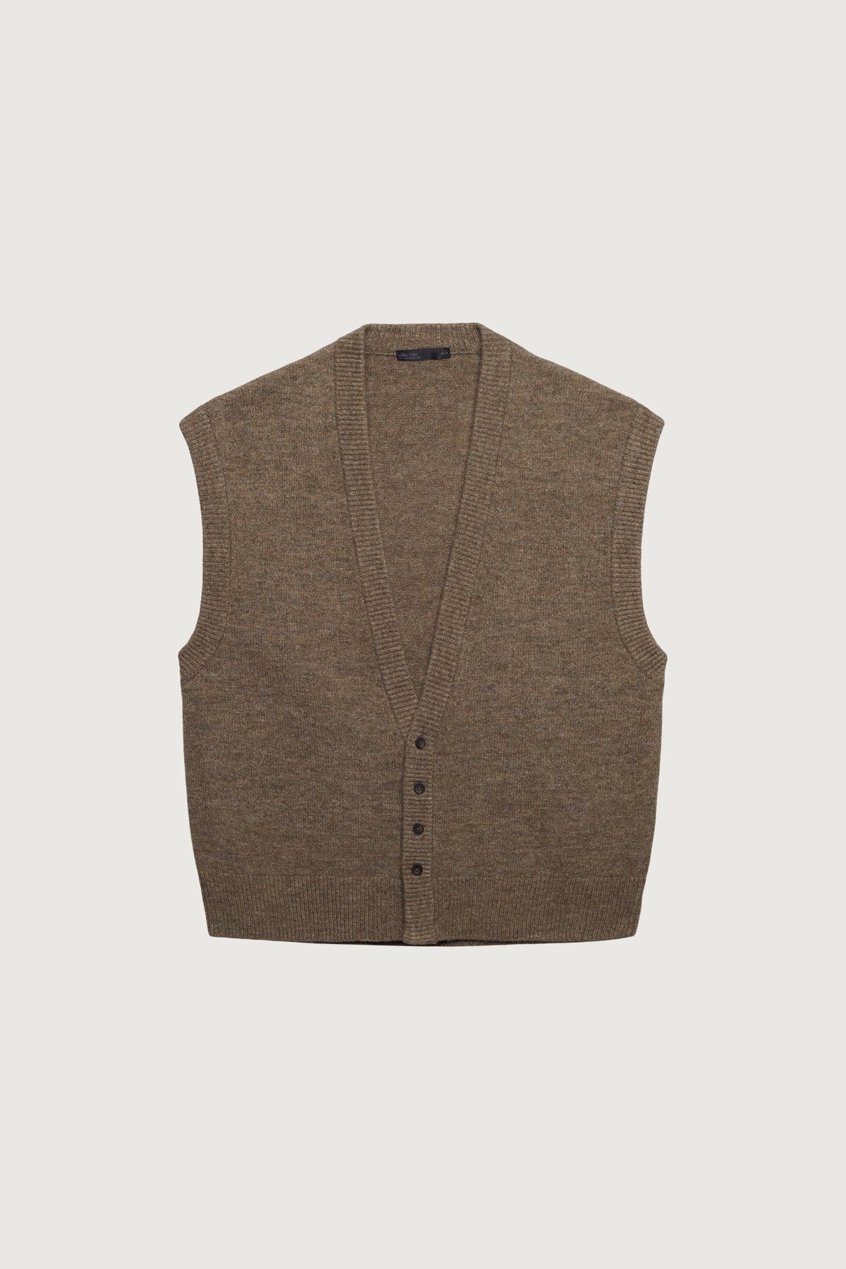BUTTON FRONT SWEATER VEST