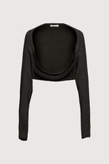 OVERSIZED RIBBED BOLERO