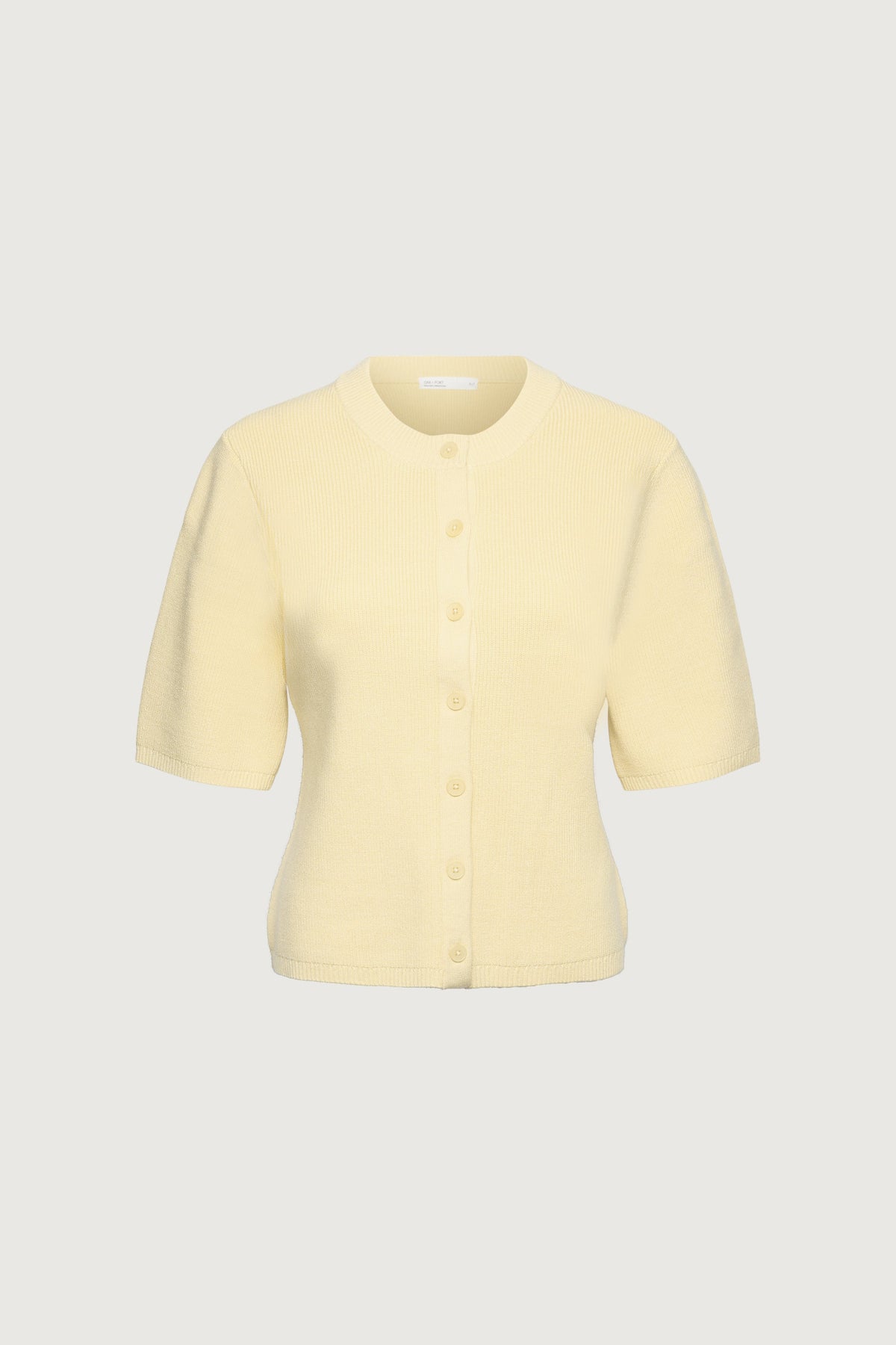 QUARTER LENGTH SLEEVE BUTTON FRONT CARDIGAN