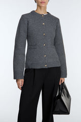 BUTTON UP CARDIGAN WITH POCKETS