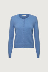 CLASSIC FIT CARDIGAN WITH COVERED BUTTONS