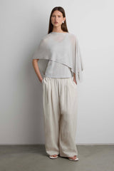 SHEER CARDIGAN WITH BUTTON FRONT