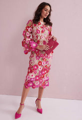 Samantha Jane Pink Carrie Cocktail Dress