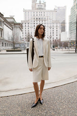 CLASSIC FIT SUITING BLAZER