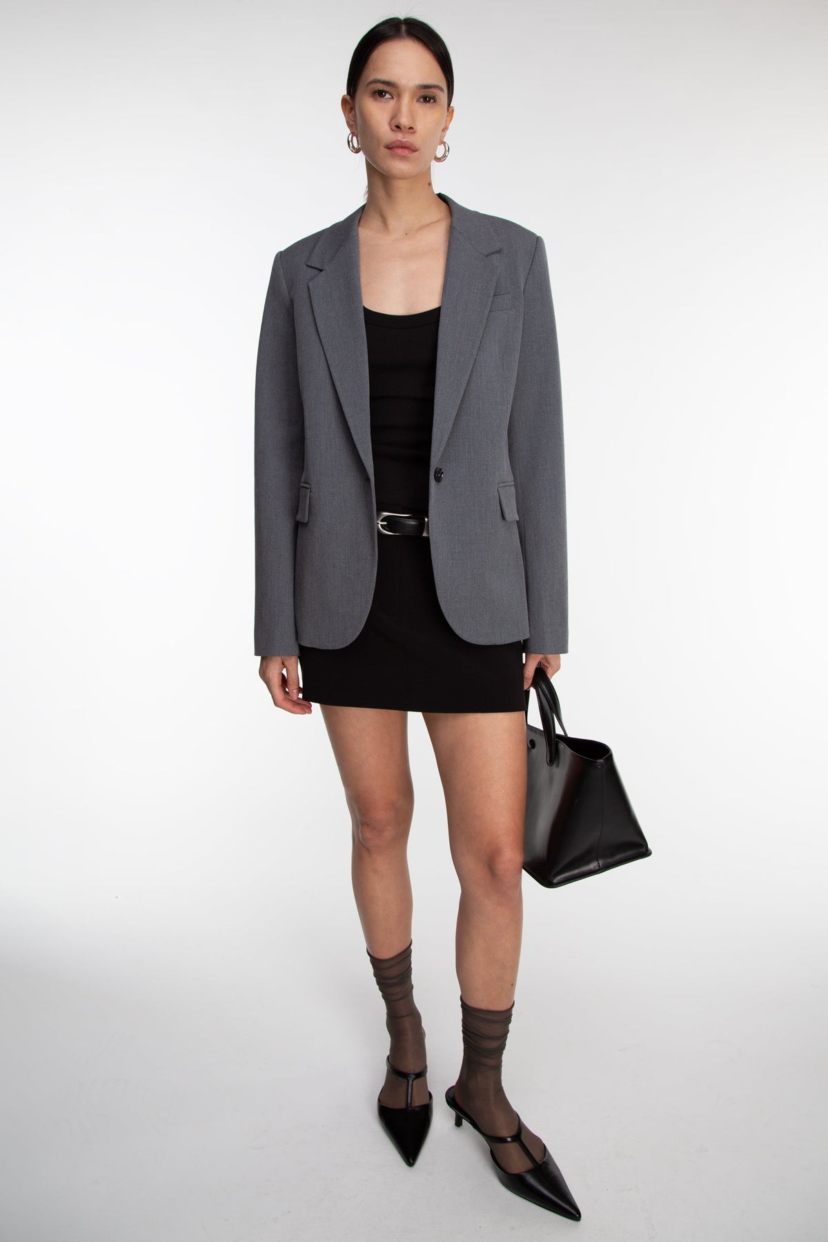 CLASSIC FIT SUITING BLAZER