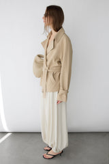 SHORT OVERSIZED TRENCH COAT