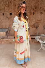 Cream Celestial Martha Cardigan