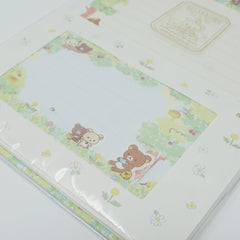 2015 Rilakkuma Honey Forest Theme Letter Set