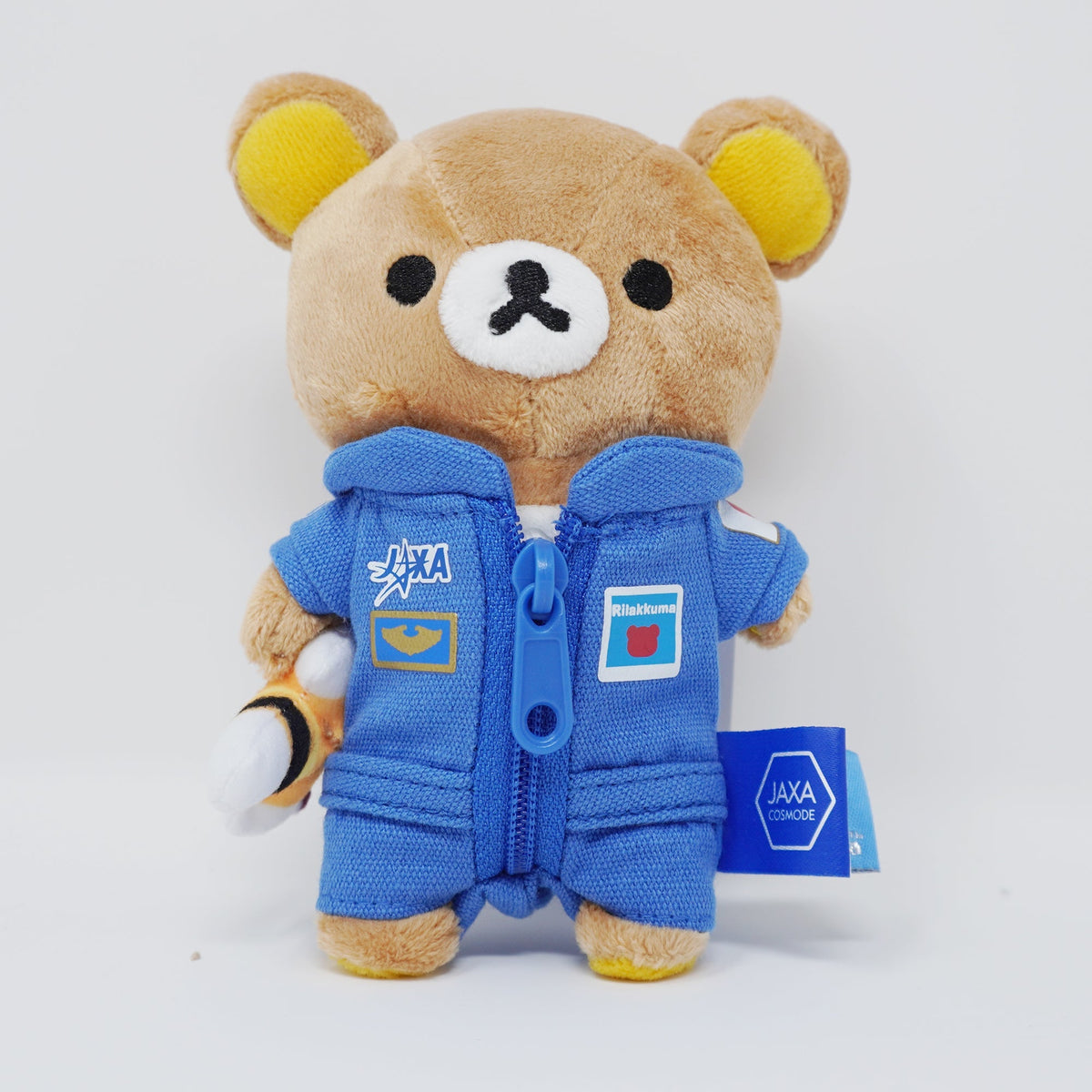2015 Rilakkuma Plush Keychain  - Space Rilakkuma x JAXA - San-X