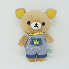 2015 Rilakkuma Farmer Outfit Plush - Fresh Lemon Theme - San-X