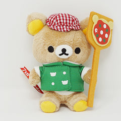 2015 Pizza Chef Italy Rilakkuma Plush - 7th Anniversary Osaka Umeda Rilakkuma Store Limited - San-X