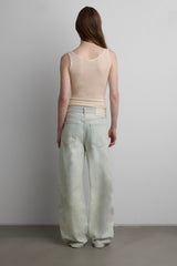 VINTAGE BARREL JEAN WITH SEAM DETAIL