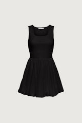 MINI BUBBLE HEM DRESS