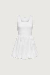 MINI BUBBLE HEM DRESS