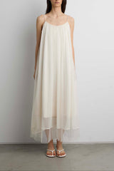 SHEER FLOWY MAXI DRESS