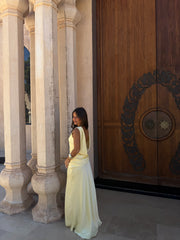 Medina Dress in Light Yellow - Shipping/ Envio 06/05 to 12/05