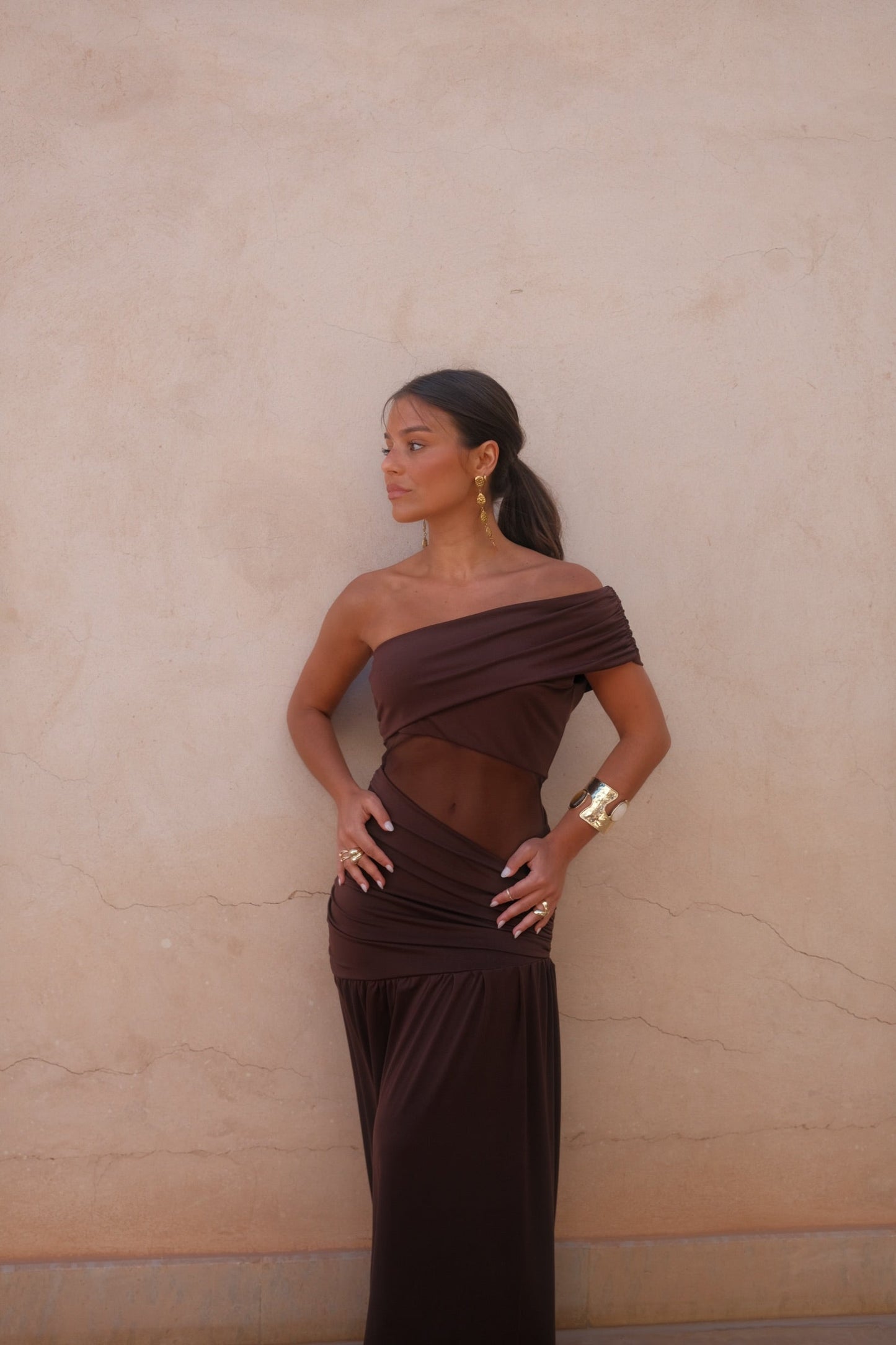 Dune Dress in Brown - Pre-Order