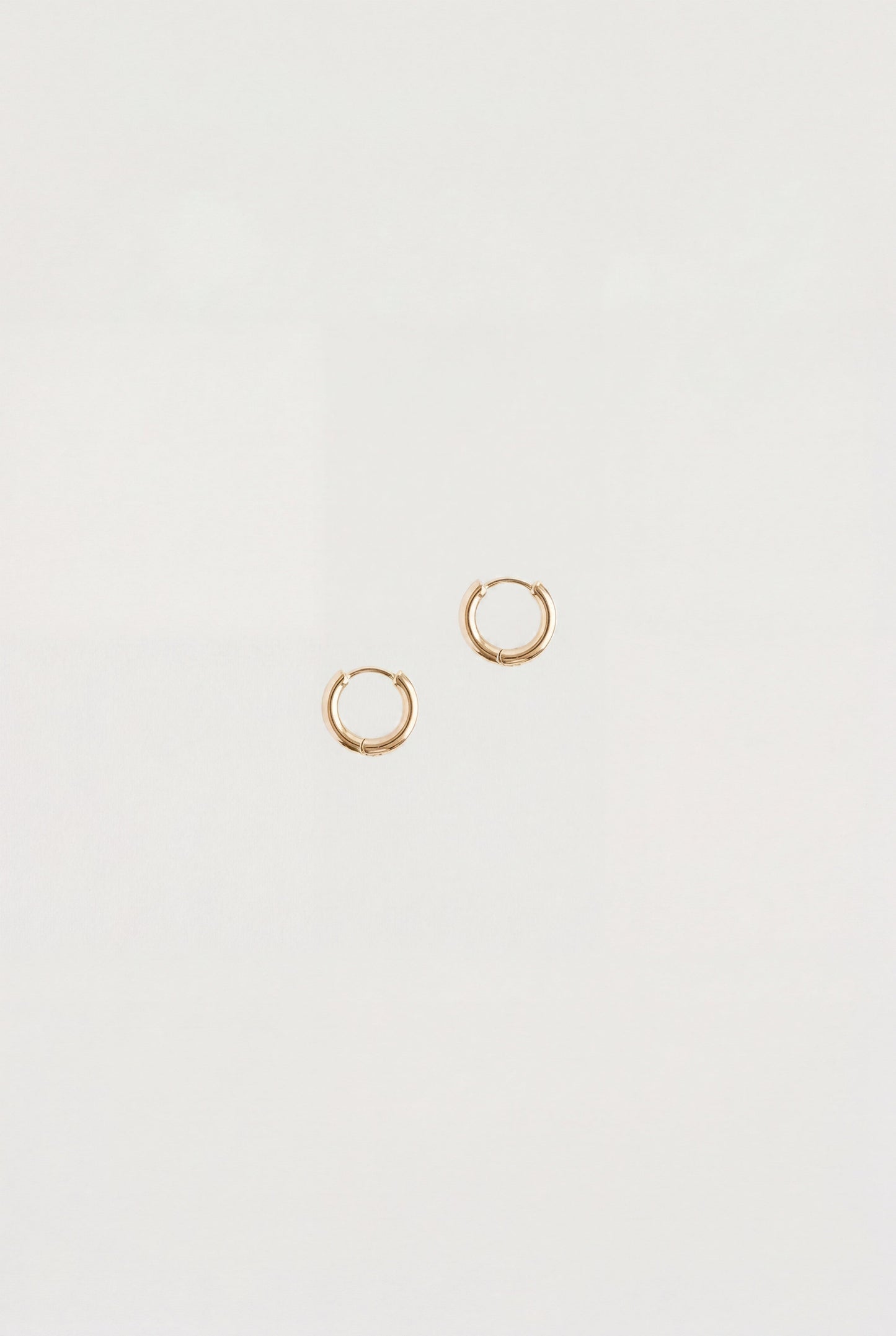 SMALL HOOP EARRINGS WITH HINGE