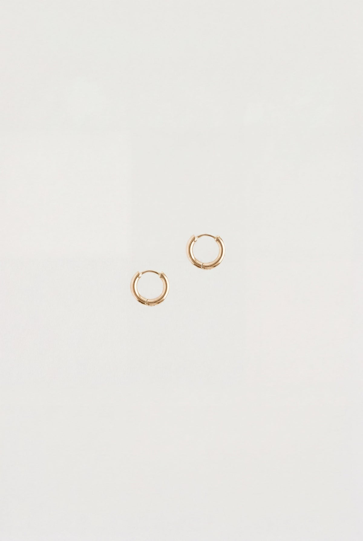 SMALL HOOP EARRINGS WITH HINGE