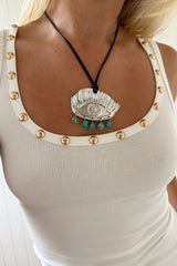 Deloris Eye Necklace