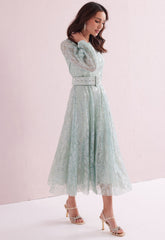 Samantha Jane Mint Grace Cocktail Dress
