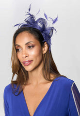 Gina Bacconi Navy Crystal Headband