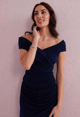 Samantha Jane Navy Juliet Cocktail Dress