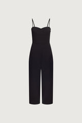 SWEETHEART NECKLINE STRAIGHT LEG JUMPSUIT