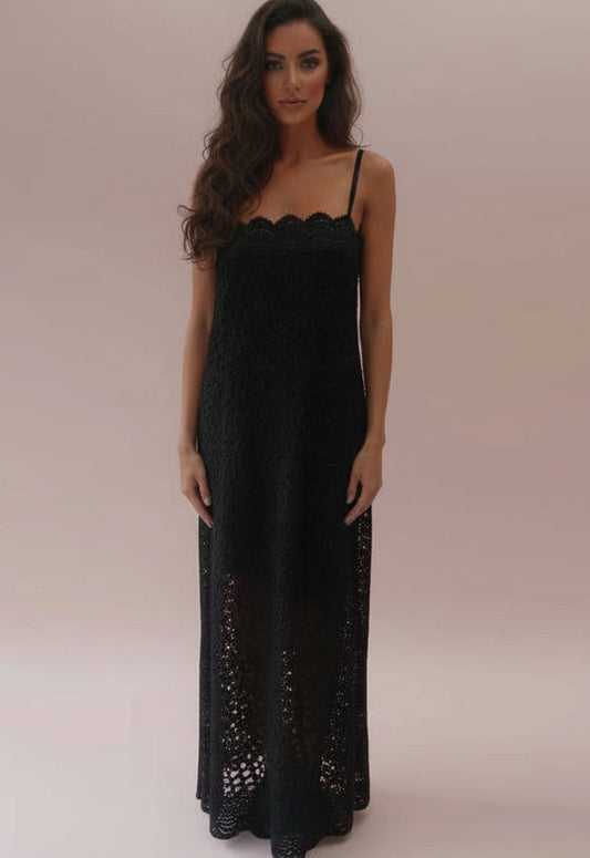 Samantha Jane Black Lara Summer Pool Dress