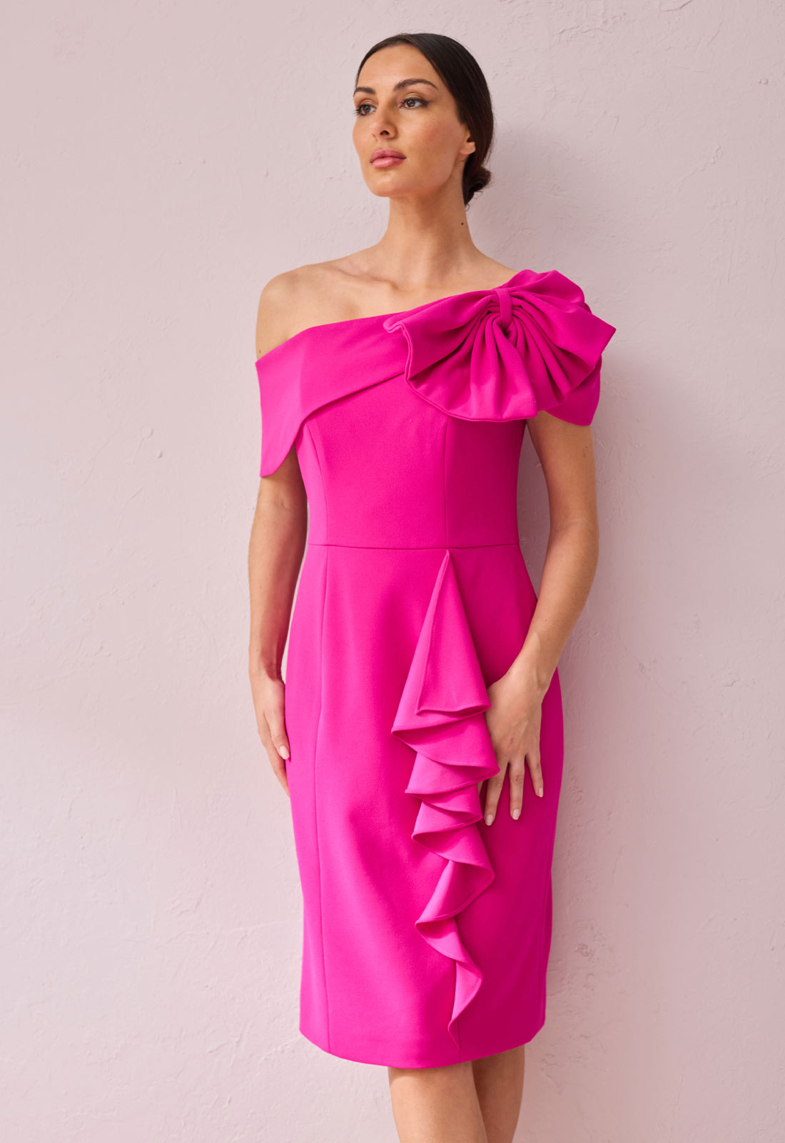 Samantha Jane Pink Meghan Cocktail Dress