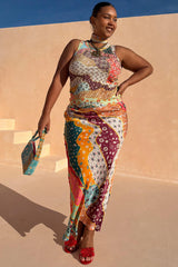 Pastel Morocco Dorris Skirt