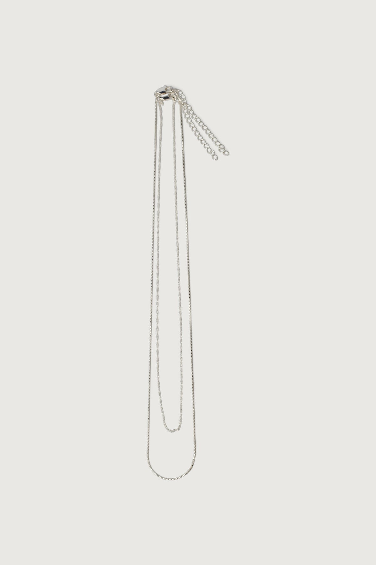 MINIMAL LAYERED CHAIN NECKLACE