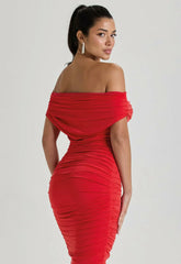 LBD Collection Red Olivia Dress