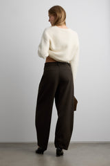 BARREL LEG TROUSER