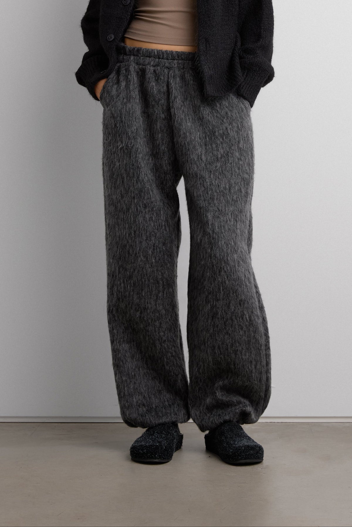 MARLED ELASTIC WAISTBAND PANT