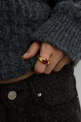 ELLIPSE ZIRCONIA RING