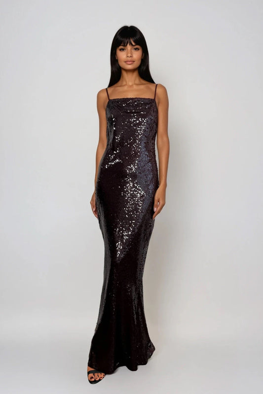 Honor Gold Berry Sara Maxi Dress