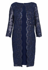 Gina Bacconi Yasmina Mock Jacket Dress