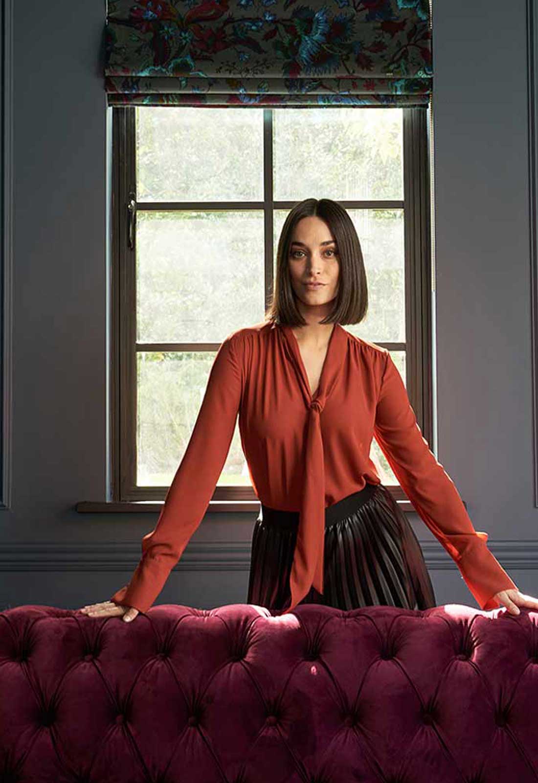 Gina Bacconi Shelby Blouse