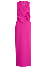 Gina Bacconi Sienna Maxi Dress With Bow Detail