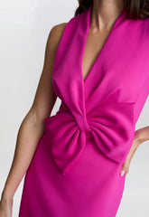 Gina Bacconi Sienna Maxi Dress With Bow Detail