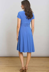 Gina Bacconi PERRI Deborah Jersey Dress With Diamonte Trim
