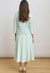 Gina Bacconi SAGE Page Fancy Jacket & Chiffon Dress